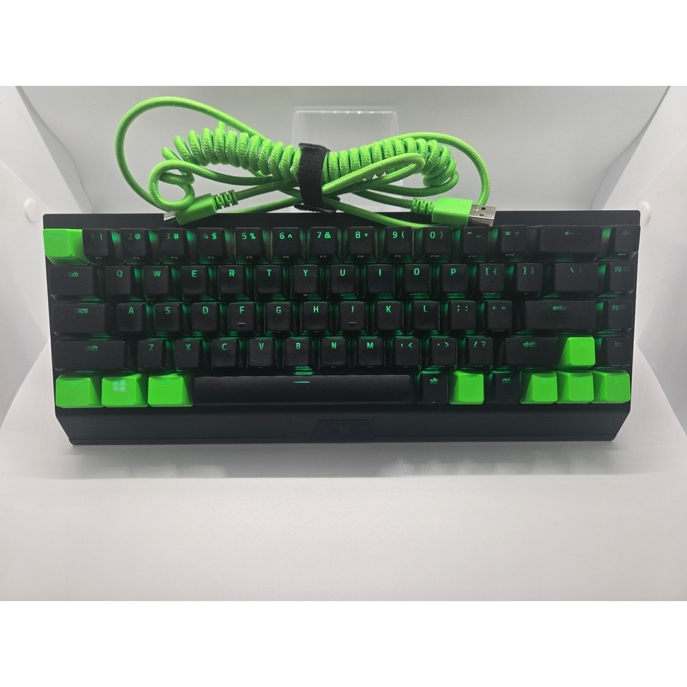 Razer BlackWidow V3 Mini HyperSpeed 65% Black Green Phantom Edition RZ03-0389